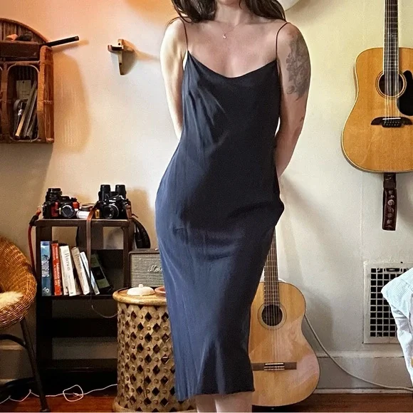 Beatrice Valenzuela Silk Slipdress - 0 - hemmed - Picture 1 of 2